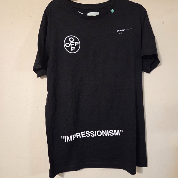 Off-White Other - Off-White Black Graphic Tee Authentic